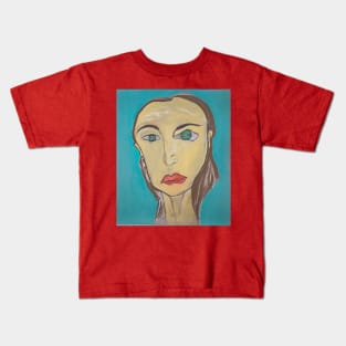 Green Eyes Kids T-Shirt